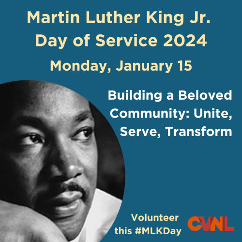 MLK Jr. Day of Service 2023 Graphics (4 × 4 in)